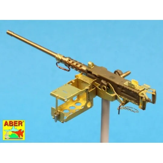 Barrel for M2 Browning '50 in (12, &mm), 1/35 - Aber Models 35 L-080