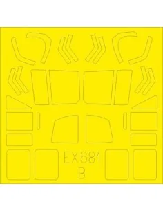 UH-1N Tface for Kitty Hawk, 1/48 - Eduard Accessories EX681 2