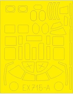 B-25D TFace for Revell, 1/48 - Eduard Accessories EX715