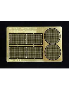 Engine grill screen Panther A/D, 1/35 - Royal Model RM611