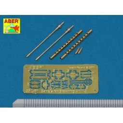 Two barrels to Browning ANM2, 1/35 - Aber Models 35 L-081