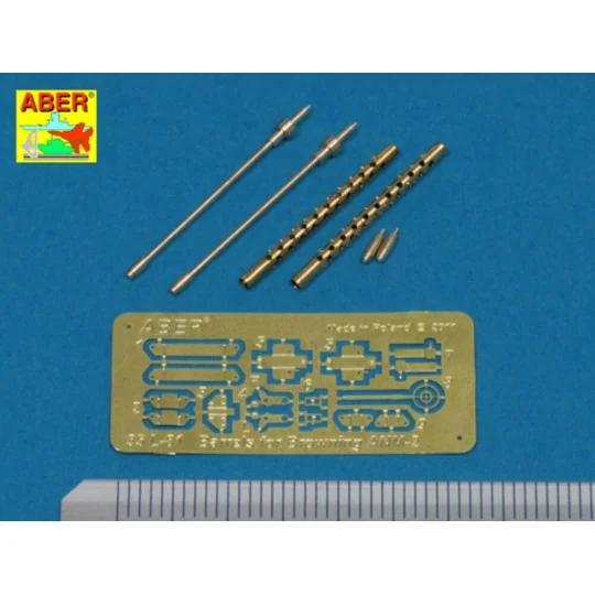 Two barrels to Browning ANM2, 1/35 - Aber Models 35 L-081