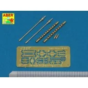 Two barrels to Browning ANM2, 1/35 - Aber Models 35 L-081