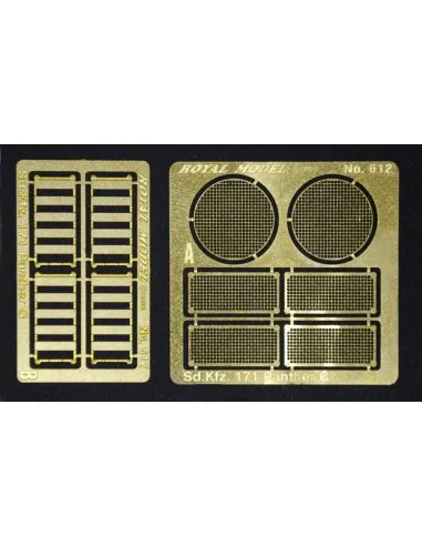 [NO_DESC] Engine grill screen Pantehr G, 1/35 - Royal Model RM612