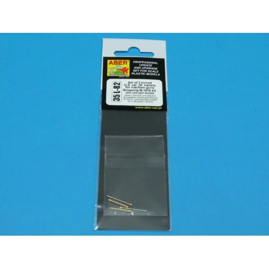 Browning M-1919 with one part muzzle, 1/35 - Aber Models 35 L-082 Browning M-1919 with one part muzzle, 1/35 - Aber Models 35 L-082