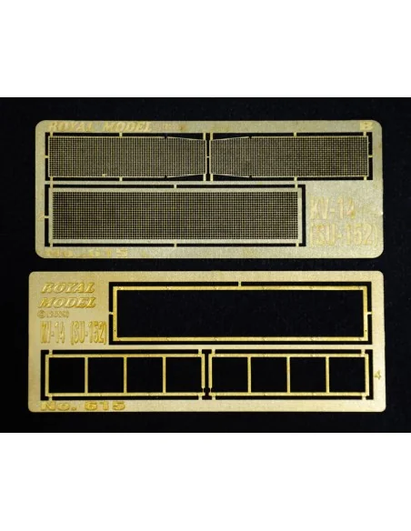 Engine grill screen KV 14 (SU-152), 1/35 - Royal Model RM615