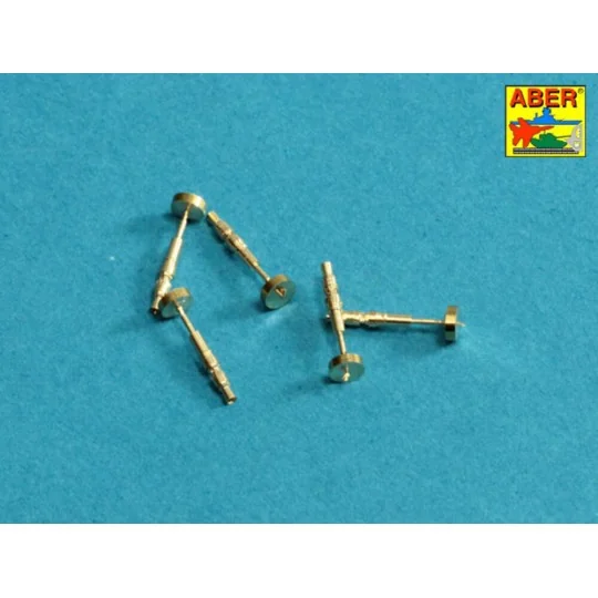 Tank MG 34 tips barrels x 5 - Aber Models 35 L-083