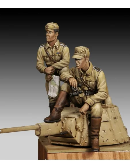 Tenente e Maresciallo dei cavalieri di Lodi, 1/35 - Royal Model RM619