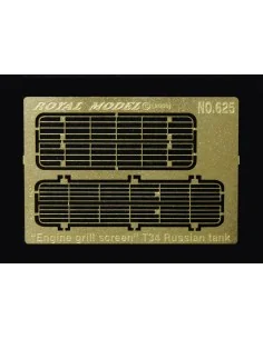 Engine grill screen T34, 1/35 - Royal Model RM625