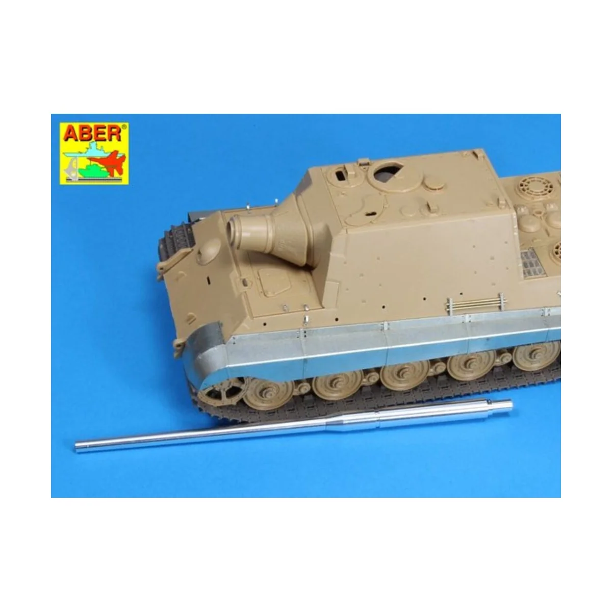 128mm gun barrel for Jagdtiger-Tamiya, 1/35 - Aber Models 35 L-084