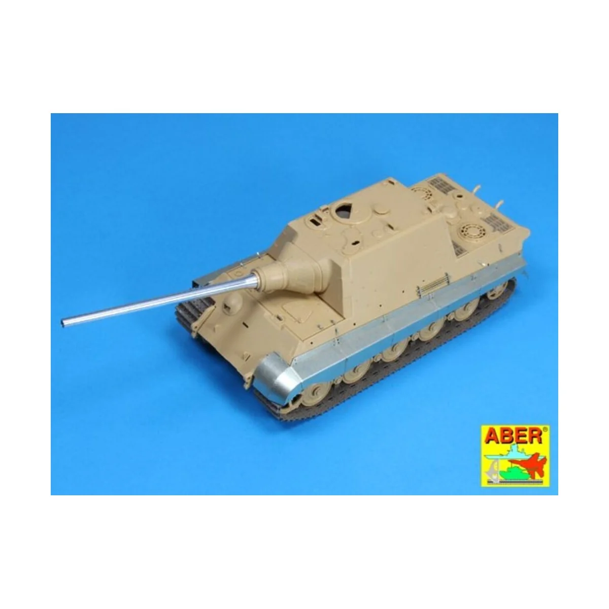 128mm gun barrel for Jagdtiger-Tamiya - Aber Models 35 L-084