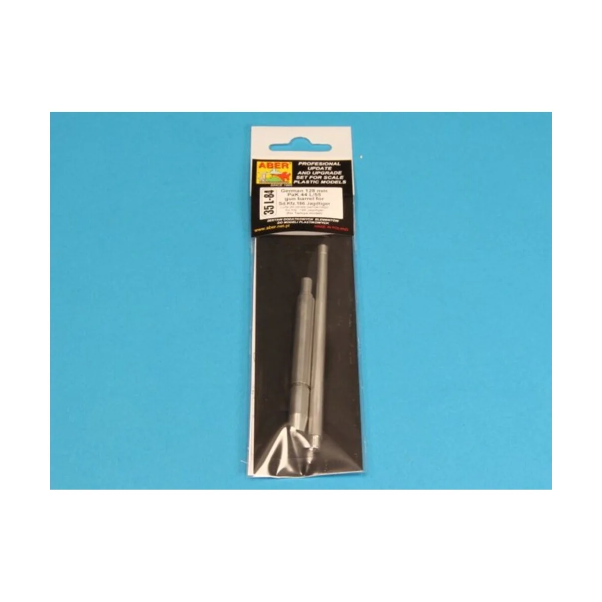 128mm gun barrel for Jagdtiger-Tamiya - Aber Models 35 L-084