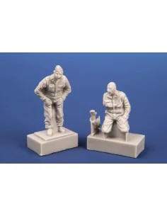 German He 162A Mechanics (2 pcs.), 1/72 - CMK 129-F72372