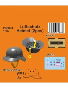 Luftschutz Helmet (2pcs), 1/35 - CMK 129-P35004