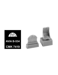 Avia B-534 Cockpit set for Eduard kit, 1/72 - CMK 129-7419
