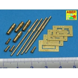 Flakvierling 38 barrel set, 1/35 - Aber Models 35 L-087