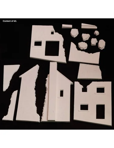 House ruin (Ardenne), 1/35 - Royal Model RM654