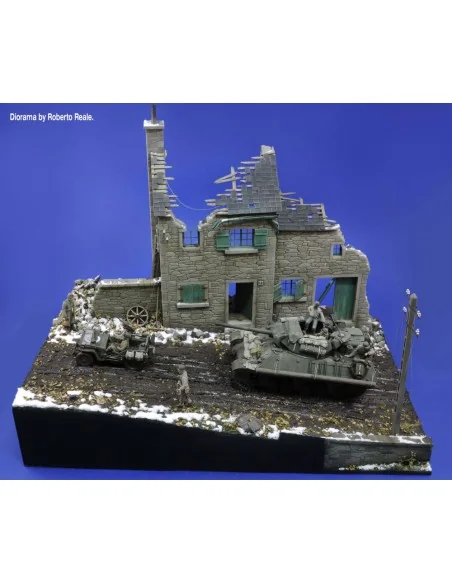 [NO_DESC] House ruin (Ardenne), 1/35 - Royal Model RM654