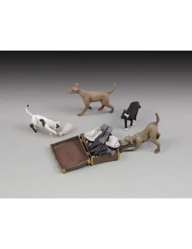 [NO_DESC] Dogs and cats, 1/35 - Royal Model RM662