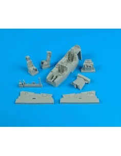 F-14A Tomcat Cockpit Set für Hasegawa Bausatz., 1/72 - Aires 7163