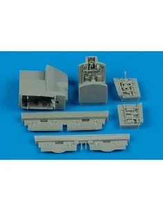 AV-8B Harrier wheel bay für Hasegawa Bausatz, 1/72 - Aires 7177 2