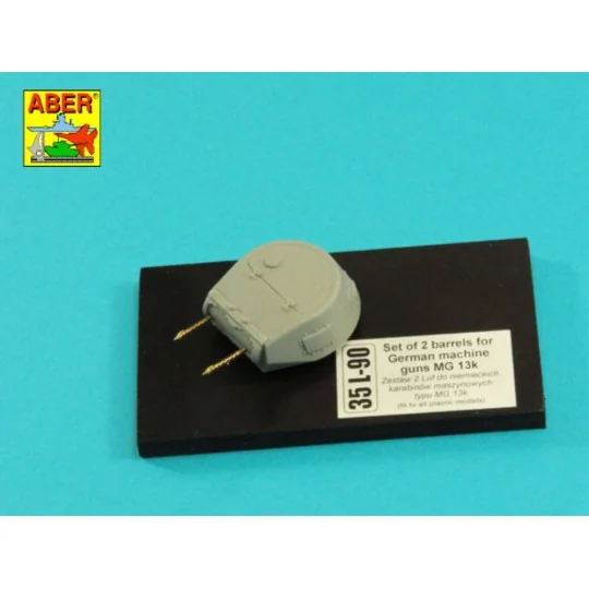 Set of barrels for MG 13k, 1/35 - Aber Models 35 L-090