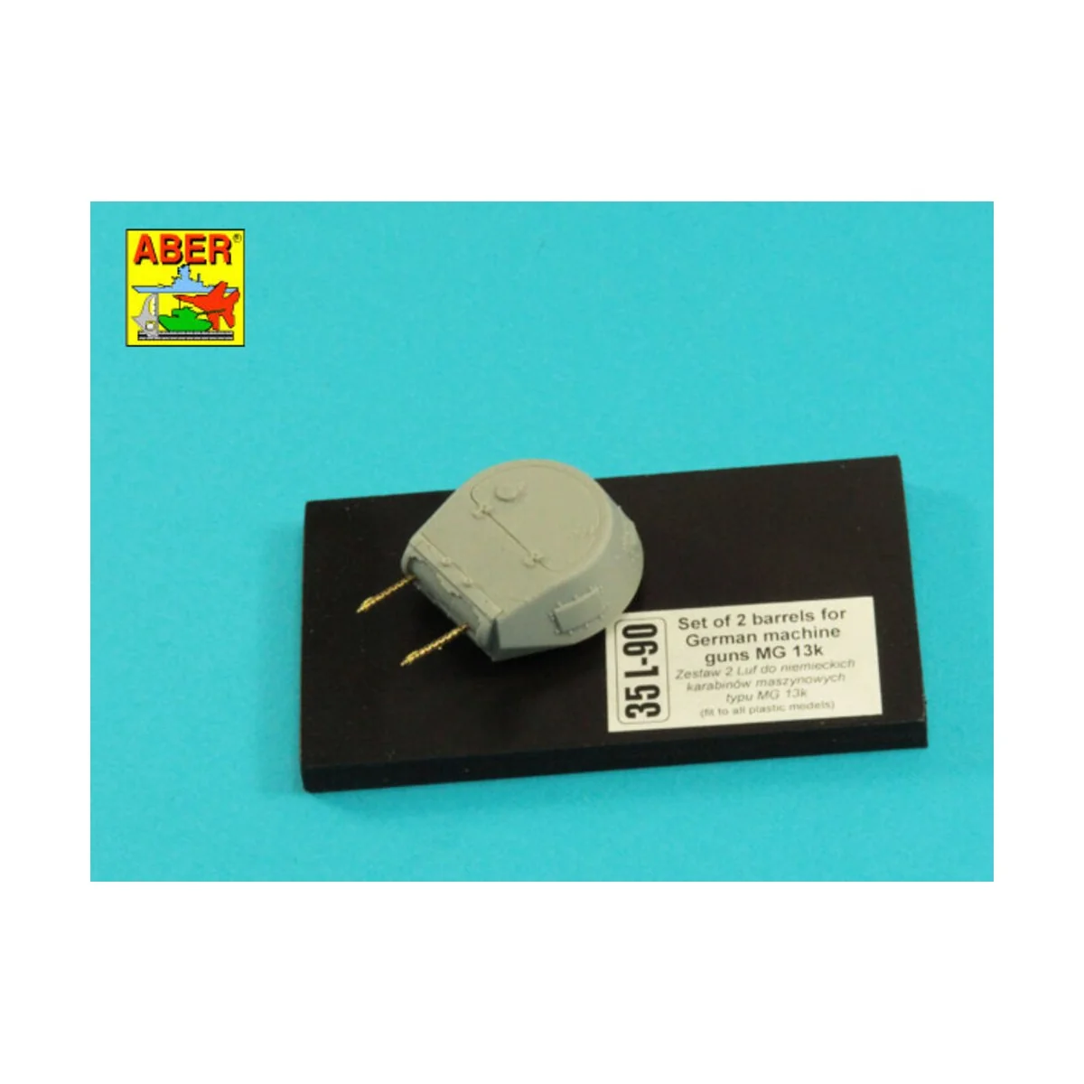 Set of barrels for MG 13k, 1/35 - Aber Models 35 L-090