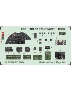 B5N2 SPACE BORDER MODEL, 1/35 - Eduard Accessories 3DL32023 2