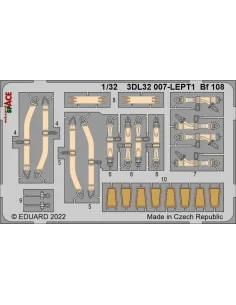 Bf 108 SPACE, 1/32 - Eduard Accessories 3DL32007