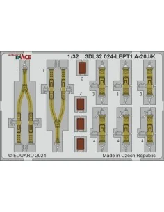 A-20J/K SPACE HKM, 1/32 - Eduard Accessories 3DL32024