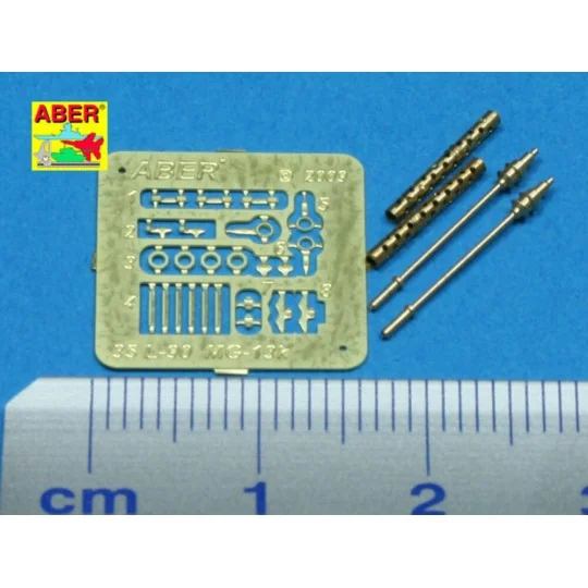 Set of barrels for MG 13k, 1/35 - Aber Models 35 L-090
