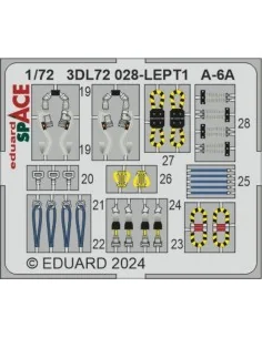 A-6A SPACE 1/72 TRUMPETER, 1/72 - Eduard Accessories 3DL72028 2