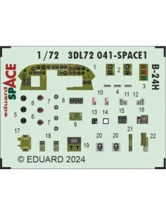 B-24H SPACE, 1/72 - Eduard Accessories 3DL72041 2