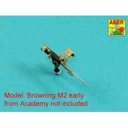 EARLY Barrel for M2 Browning '50 in (12, &mm), 1/35 - Aber Models 3...