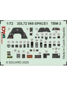 TBM-3 SPACE HOBBY BOSS, 1/48 - Eduard Accessories 3DL72065
