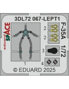 F-35A SPACE EDUARD, 1/72 - Eduard Accessories 3DL72067 2