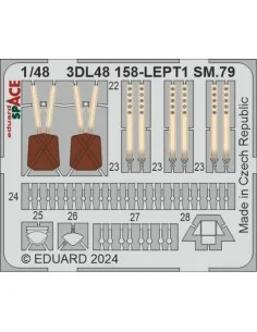 SM.79 SPACE 1/48 EDUARD, 1/48 - Eduard Accessories 3DL48158 2