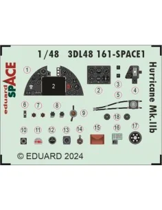 Hurricane Mk.IIb SPACE 1/48 ARMA HOBBY, 1/48 - Eduard Accessories 3... 2