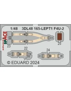 F4U-2 SPACE 1/48 MAGIC FACTORY, 1/48 - Eduard Accessories 3DL48165