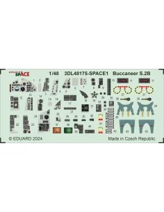 Buccaneer S.2B SPACE AIRFIX, 1/48 - Eduard Accessories 3DL48175 2