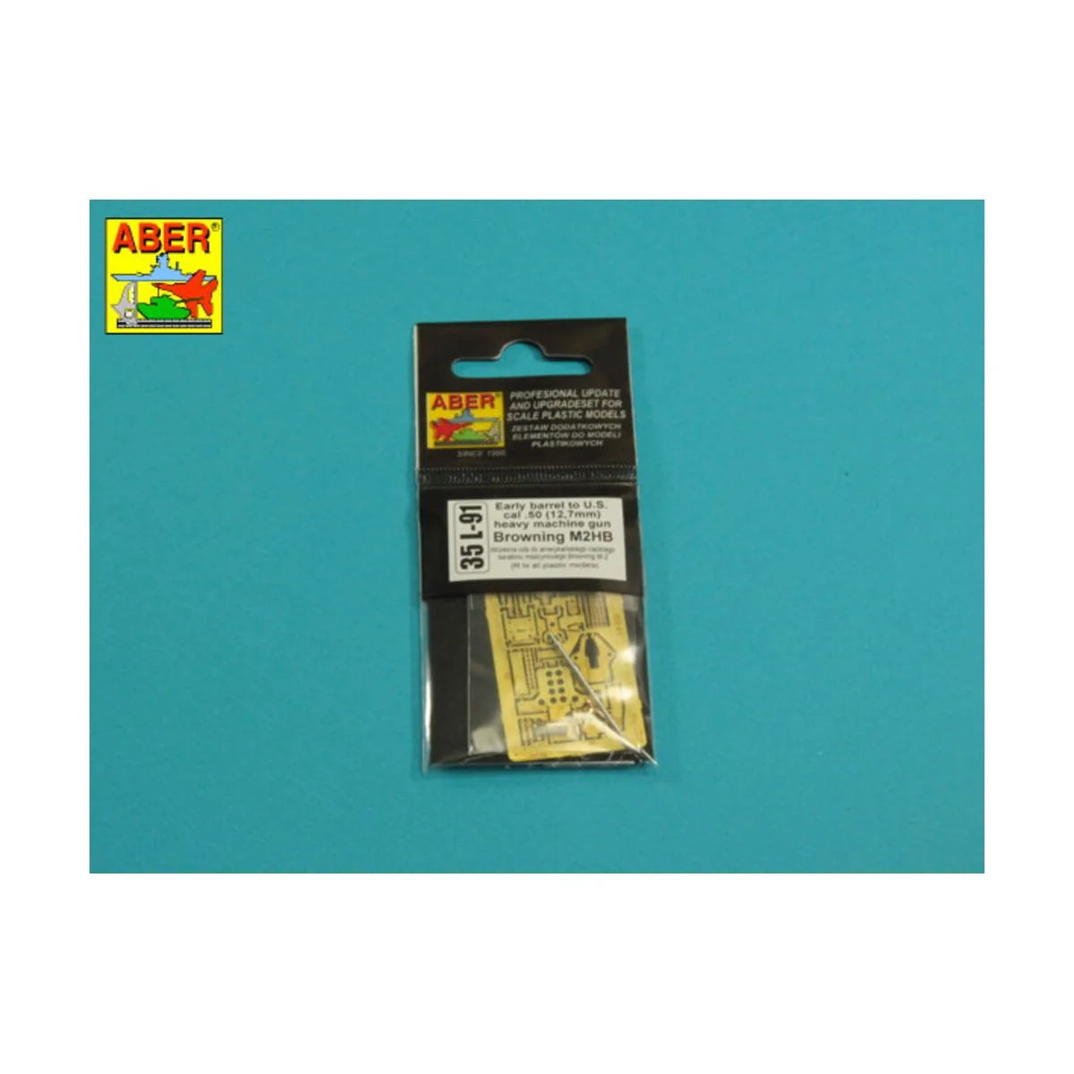 EARLY Barrel for M2 Browning '50 in (12, &mm), 1/35 - Aber Models 3...