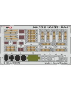 B-24J SPACE HOBBY BOSS, 1/48 - Eduard Accessories 3DL48180