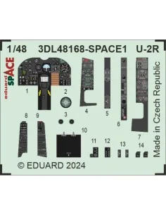 U-2R SPACE 1/48 HOBBY BOSS, 1/48 - Eduard Accessories 3DL48168
