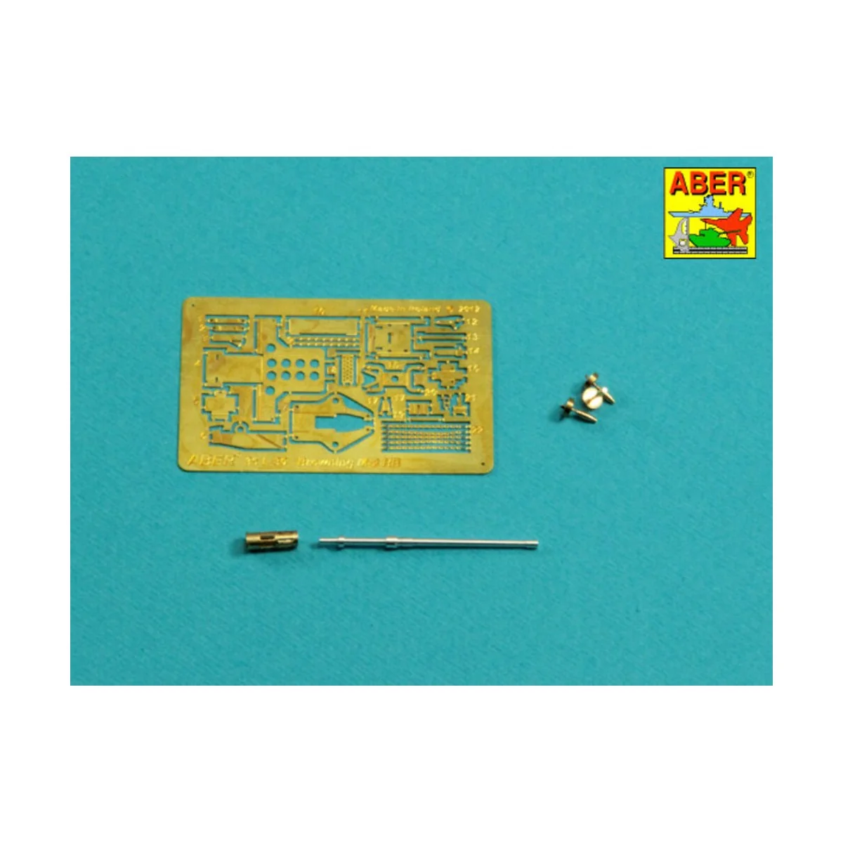 EARLY Barrel for M2 Browning '50 in (12, &mm), 1/35 - Aber Models 3...