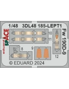 Fw 190D-9 SPACE 1048, 1/48 - Eduard Accessories 3DL48185