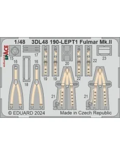 Fulmar Mk.II SPACE, 1/48 - Eduard Accessories 3DL48190
