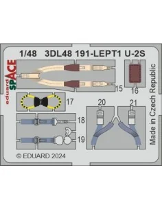 U-2S SPACE, 1/48 - Eduard Accessories 3DL48191