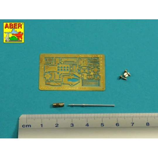 EARLY Barrel for M2 Browning '50 in (12, &mm), 1/35 - Aber Models 3...