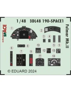 Fulmar Mk.II SPACE, 1/48 - Eduard Accessories 3DL48190 2