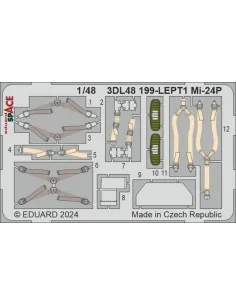 Mi-24P SPACE, 1/48 - Eduard Accessories 3DL48199